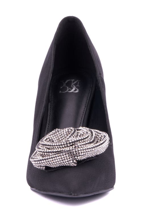 New York And Company Ilyana Pointed Toe Pump In Black