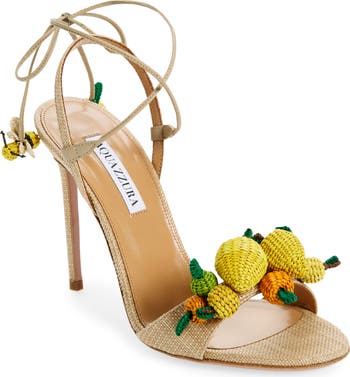 Aquazzura Citrus Punch Ankle Strap Sandal (Women) | Nordstrom