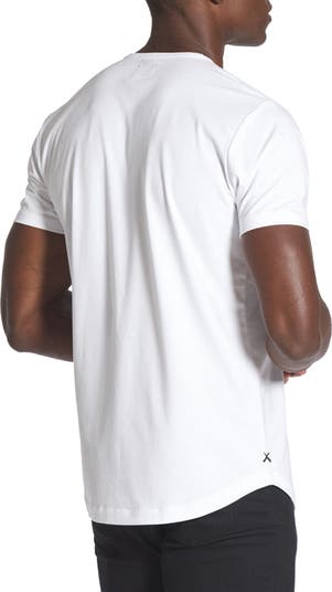AO Curve Hem Cotton Blend T-Shirt