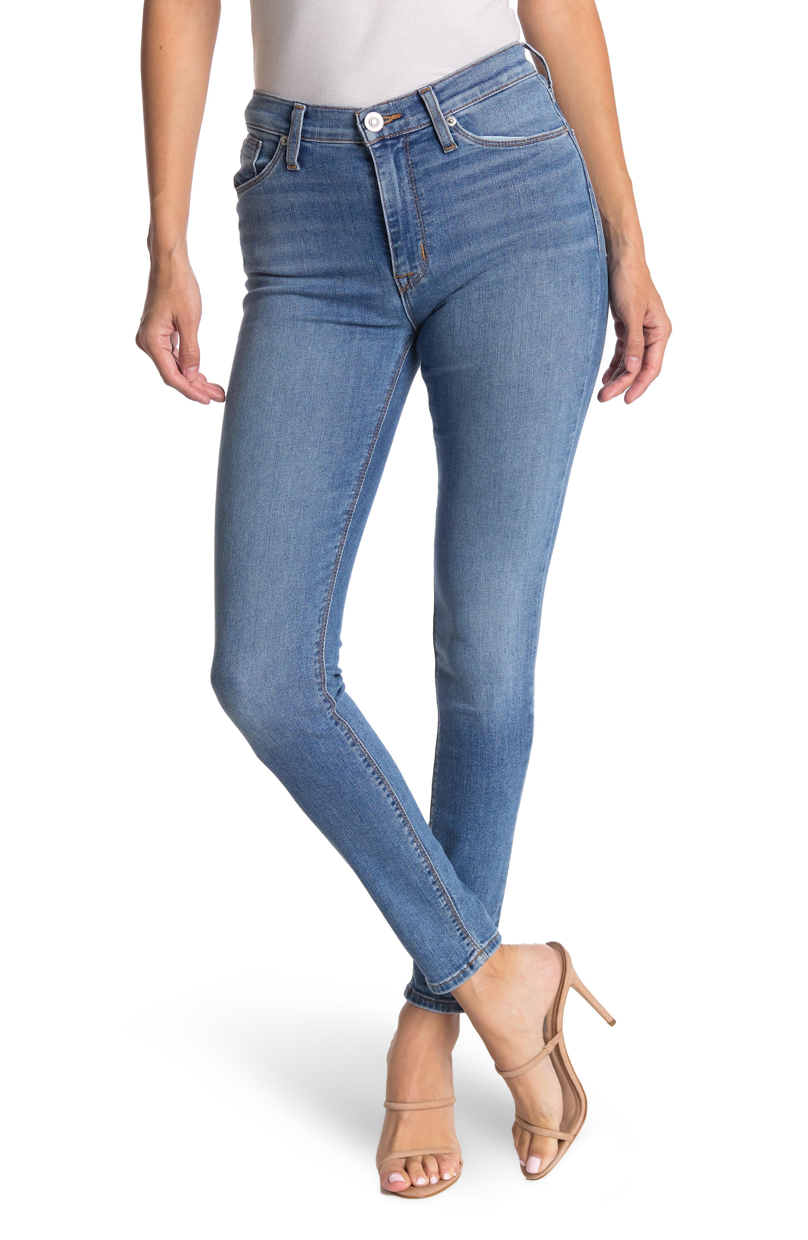 hudson blair high waist skinny jeans