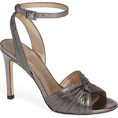 Pelle Moda Estelle Knotted Sandal- Metallic