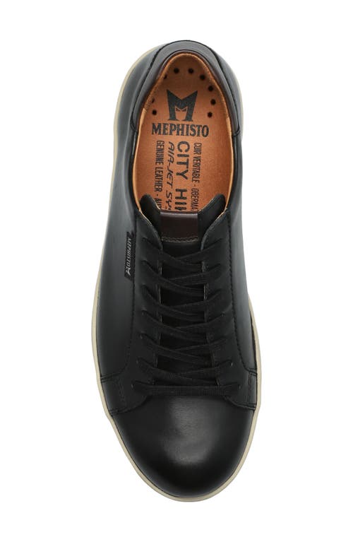 Shop Mephisto Hasko Low Top Sneaker In Black