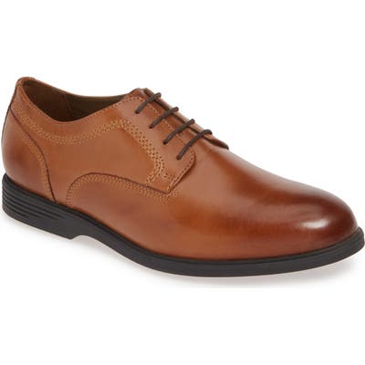 Hush Puppies Shepsky Plain Toe Derby, Brown