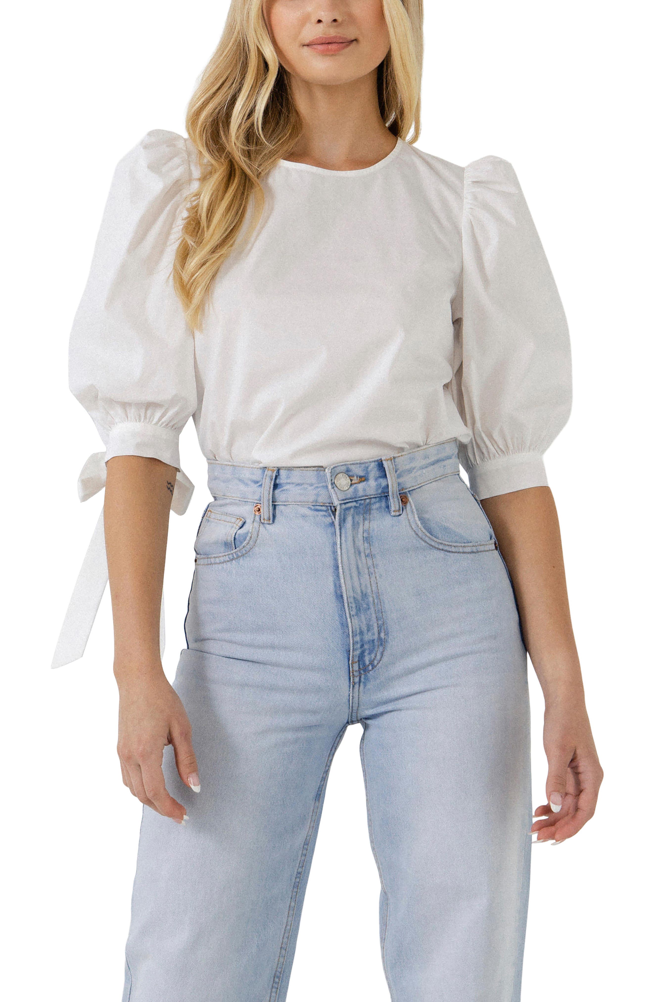 puff sleeve top | Nordstrom