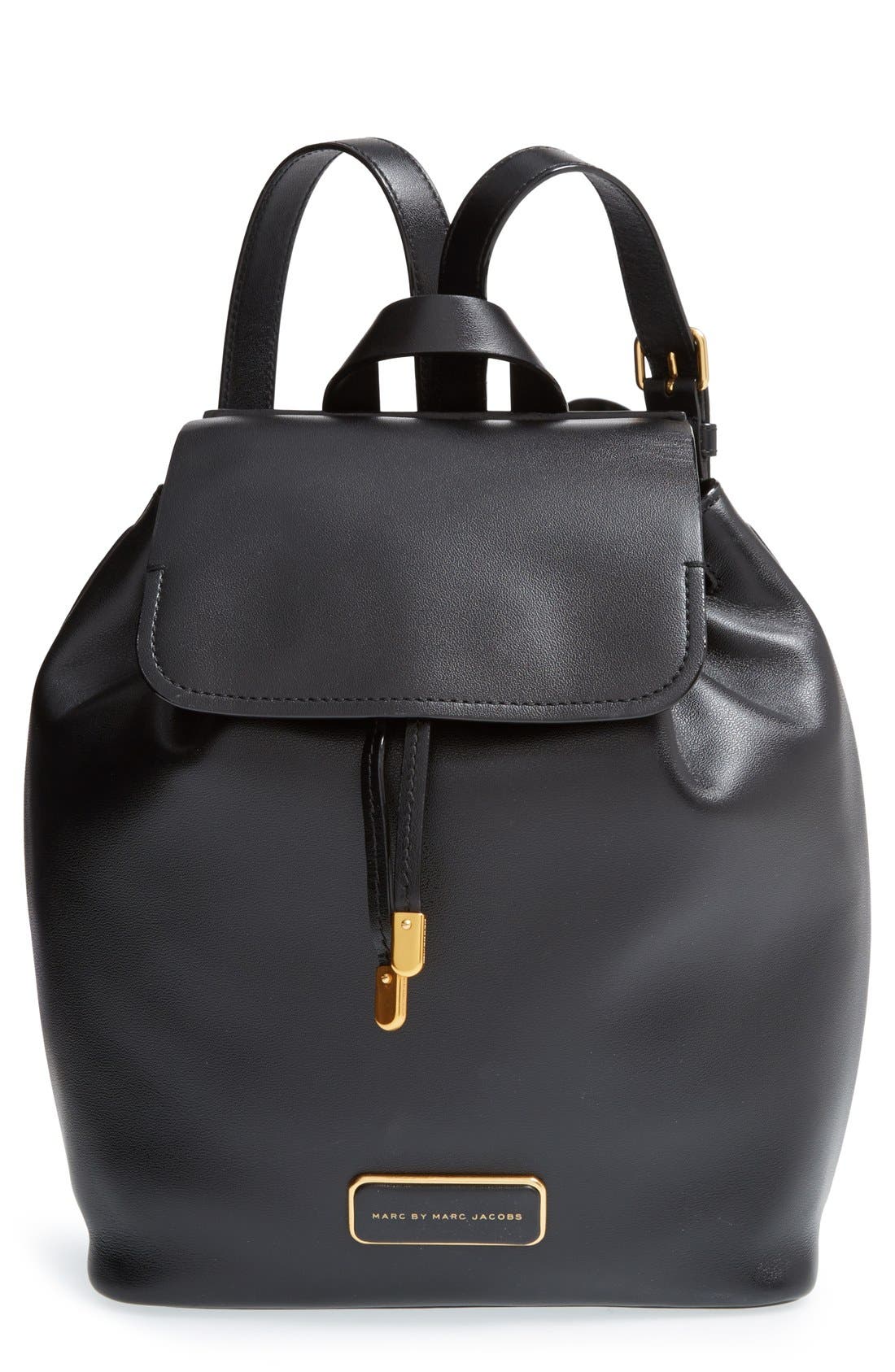 marc jacobs leather backpack