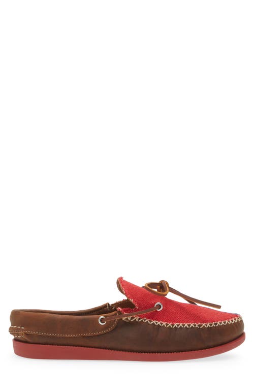 Shop Easymoc Beach Blanket Loafer In Red Beach Blanket