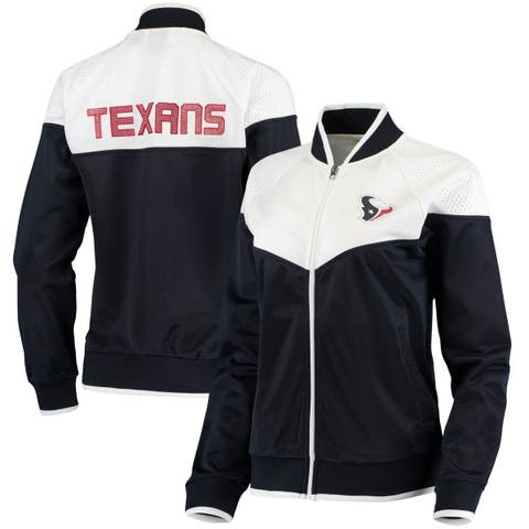 Women's Houston Astros G-III 4Her by Carl Banks White Gamer Full-Zip Track  Jacket