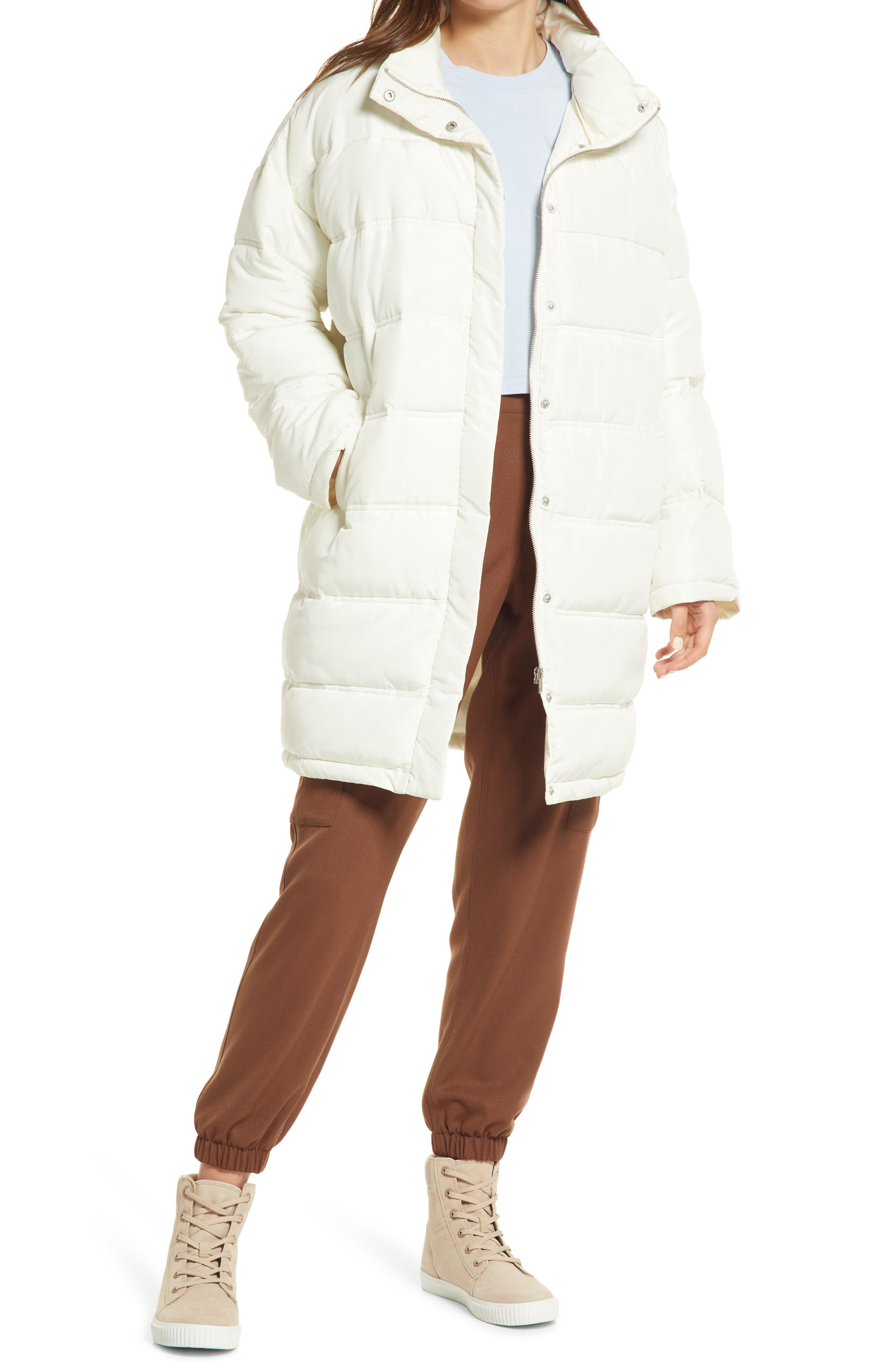 ivory longline jacket