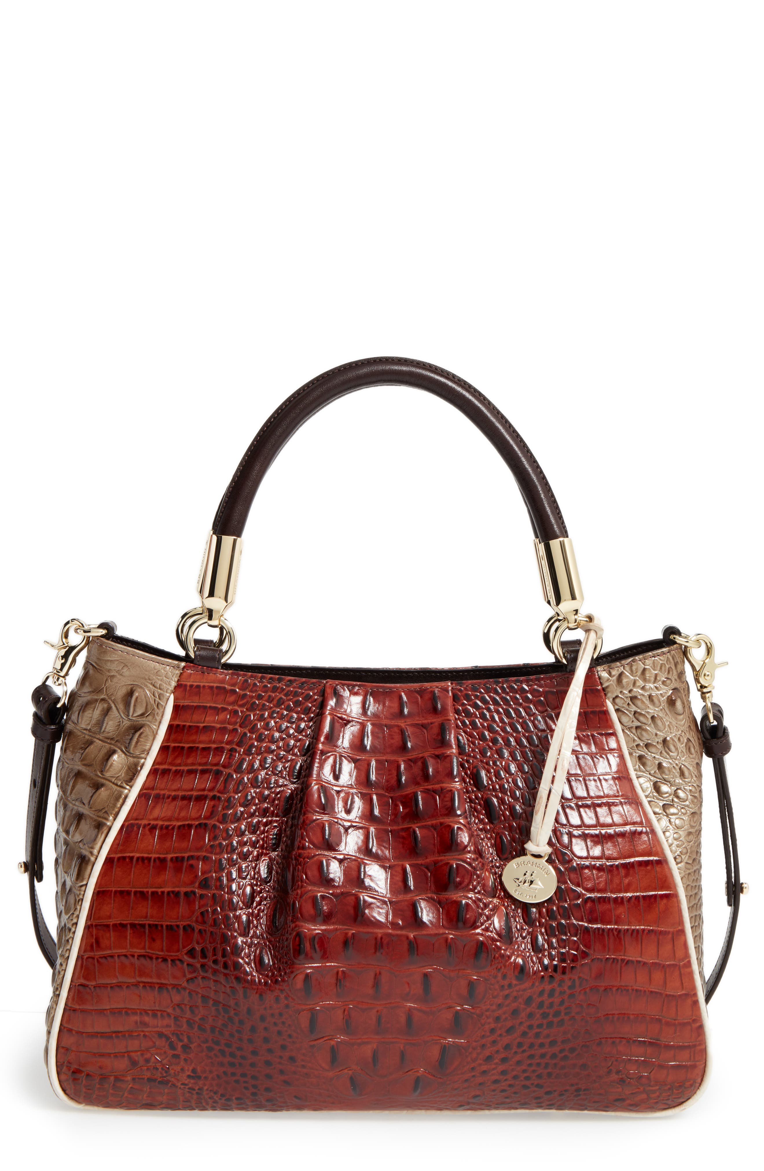 brahmin ruby satchel