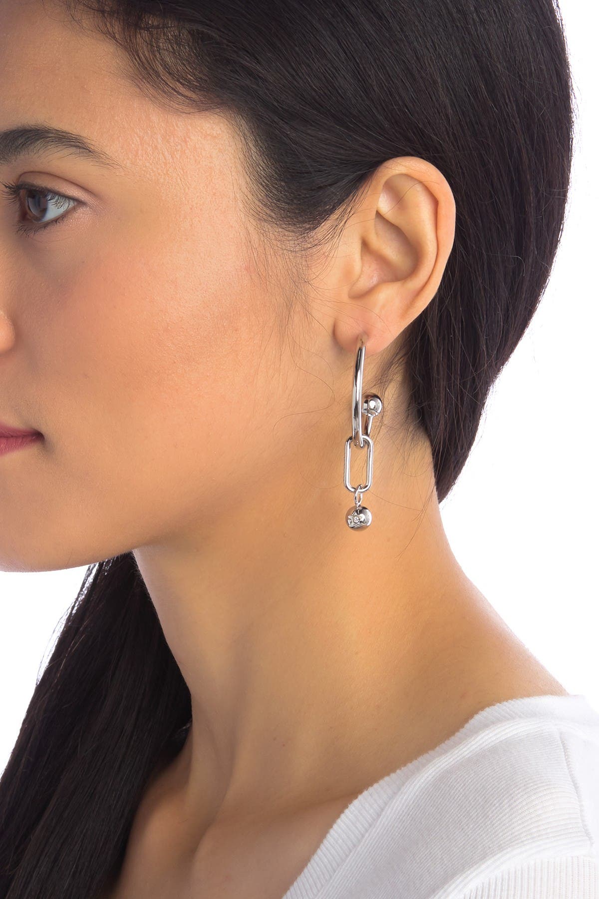 burberry hoop earrings