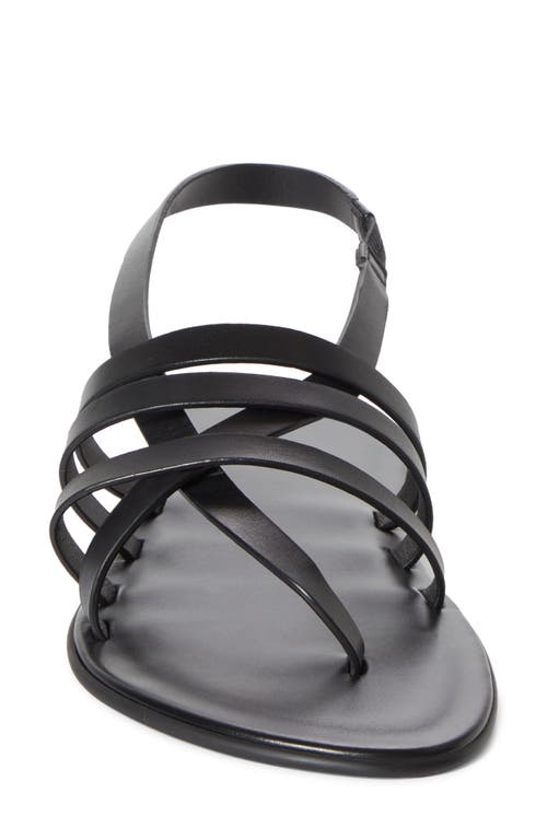 Shop The Row Line Slingback Sandal In Black