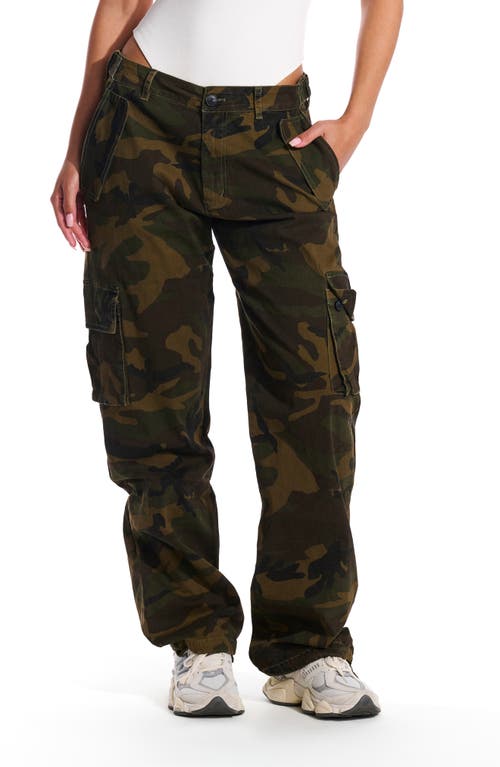 Naked Wardrobe Cargo Pants Camo at Nordstrom,