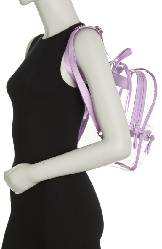 Madden Girl Clear Vinyl Mini Backpack In Purple ModeSens