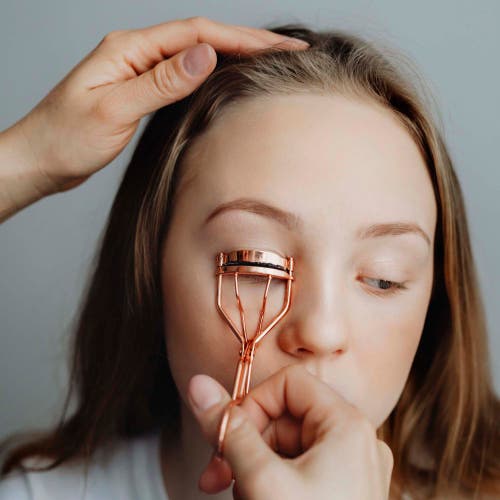 Pursonic Salon Grade Eyelash Curler In Gold