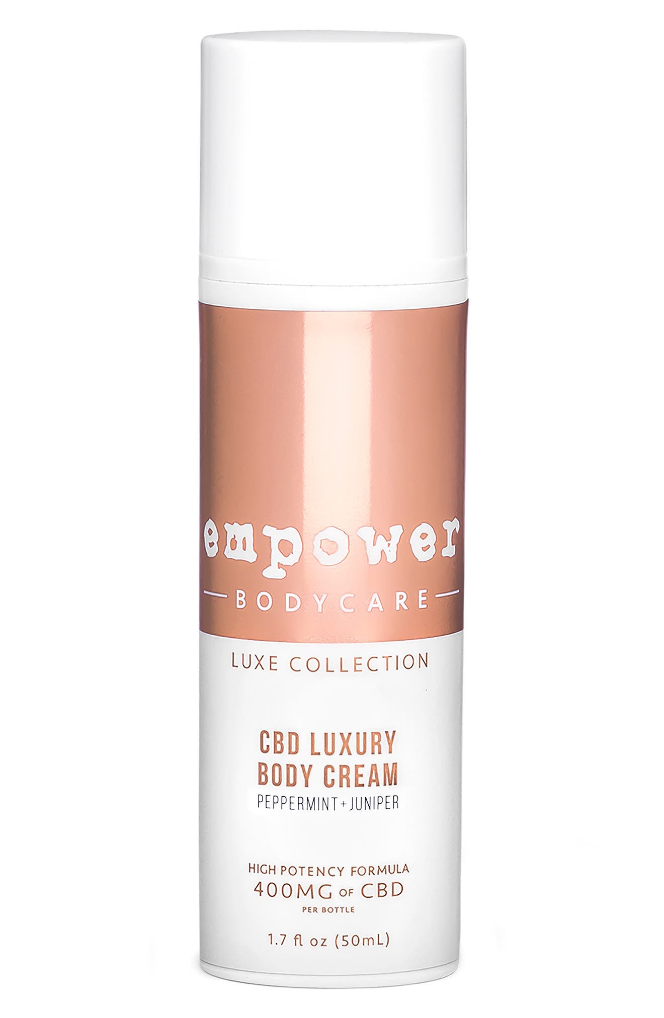 Empower Peppermint Juniper CBD Luxury Body Cream in No Color at Nordstrom