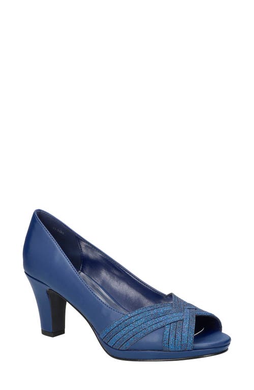 EASY STREET EASY STREET LAVISH PEEP TOE PUMP 