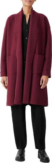 Eileen fisher sales wool coat