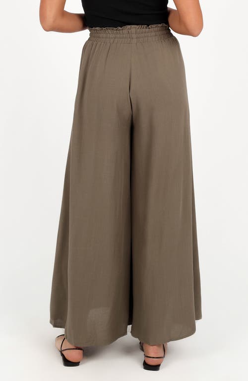Petal And Pup Petal & Pup Arden Wide Leg Pants In Brown