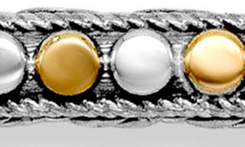 Samuel B. Armadilo Slider Bracelet In Silver And Gold