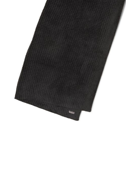 Shop Barefoot Dreams Cozychic® Waffle Knit Throw In Carbon