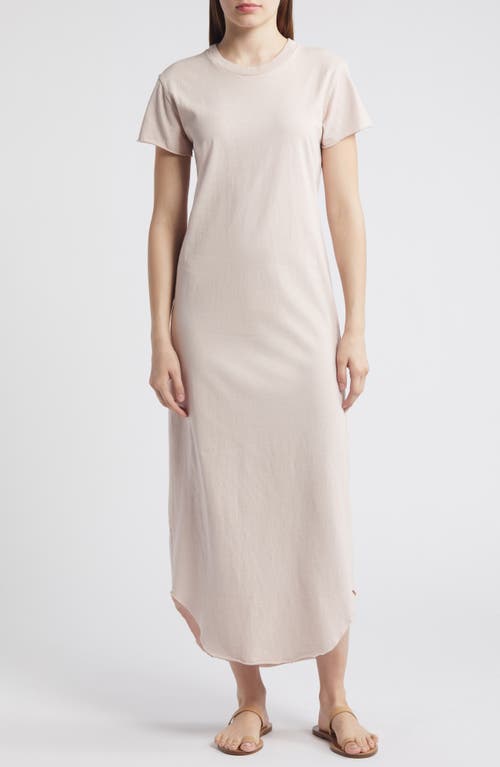 Frank & Eileen Perfect T-Shirt Cotton Midi Dress in Almond 