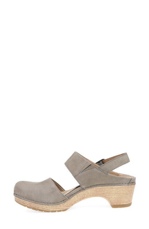 Dansko Lucia Slingback Platform Pump In Taupe