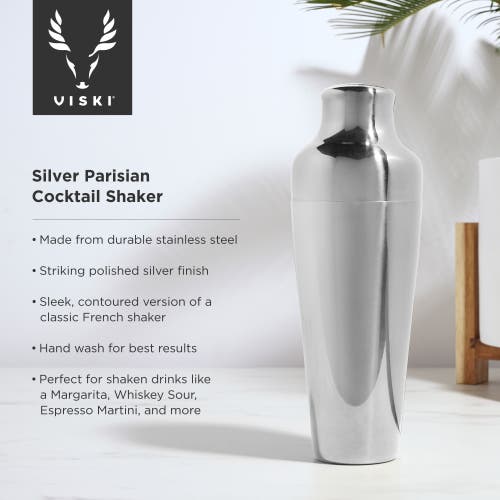 Viski Harrison Parisian Cocktail Shaker In Harrison