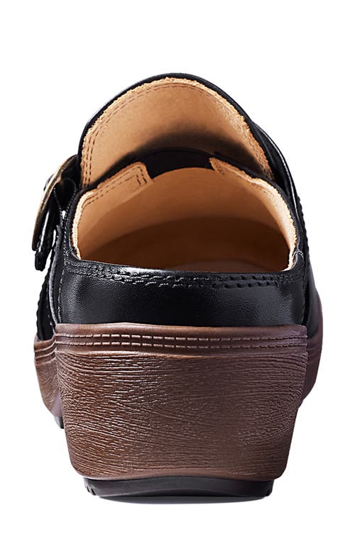 Samuel Hubbard Cascade Clog In Black Leather
