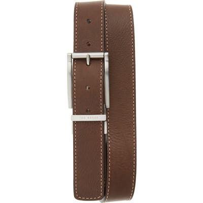 Ted Baker London Bream Reversible Belt, Chocolate