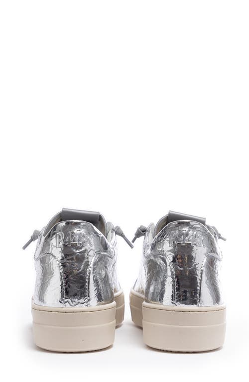 Shop P448 Thea Platform Sneaker In Silver