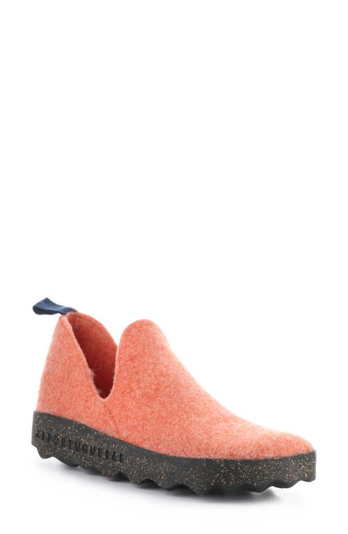 Shop Asportuguesas By Fly London City Sneaker In 087 Orange Rainraw Felt