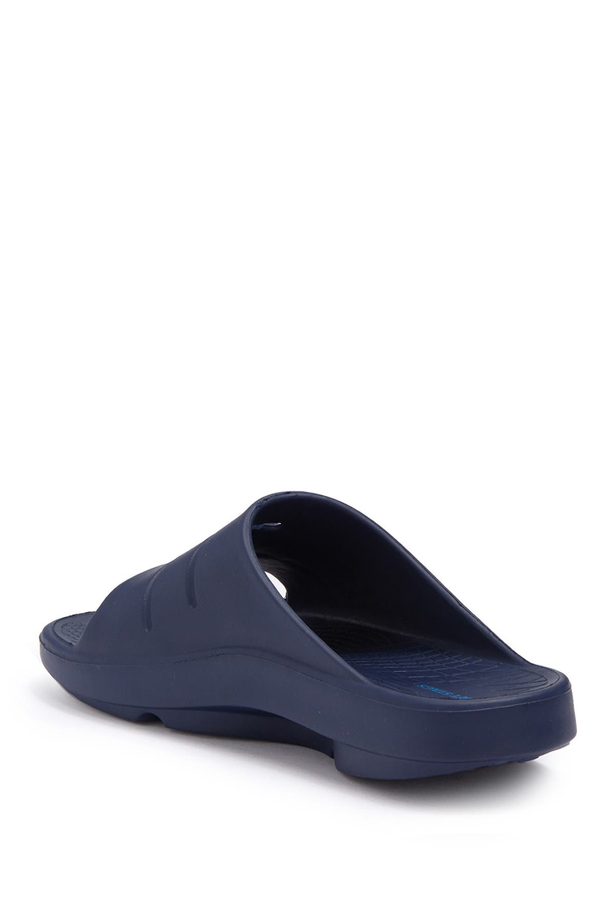 Deer Stags Trieva Soft Stags Slide Sandal In Navy