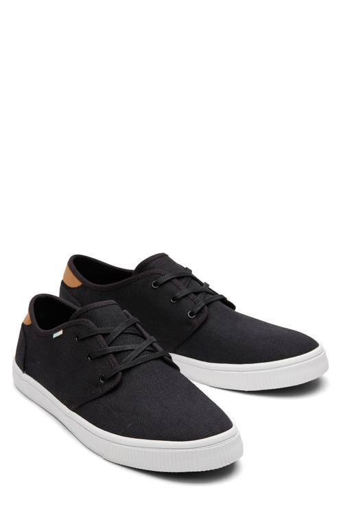 Shop Toms Carlo Sneaker In Black/tan