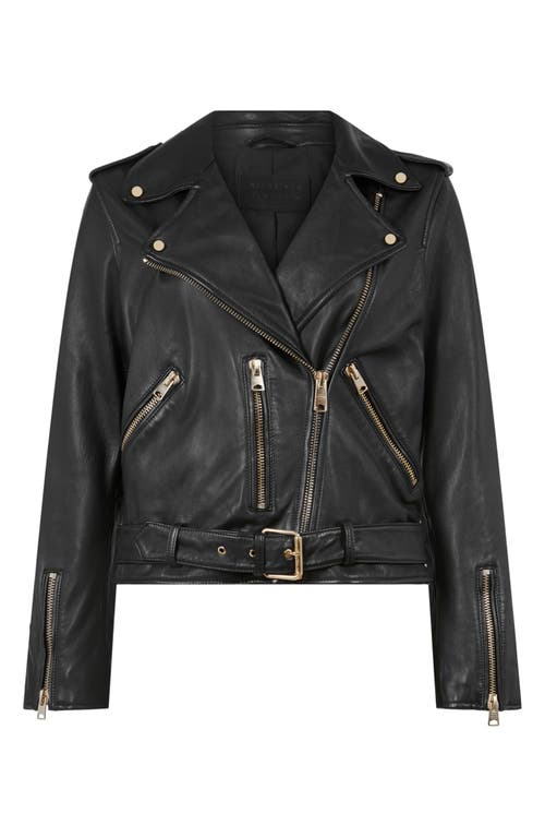 ALLSAINTS ALLSAINTS BALFERN LEATHER BIKER JACKET