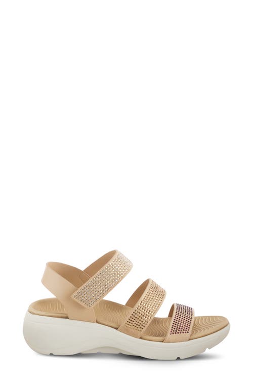 Shop Flexus By Spring Step Jazzy Sandal In Beige