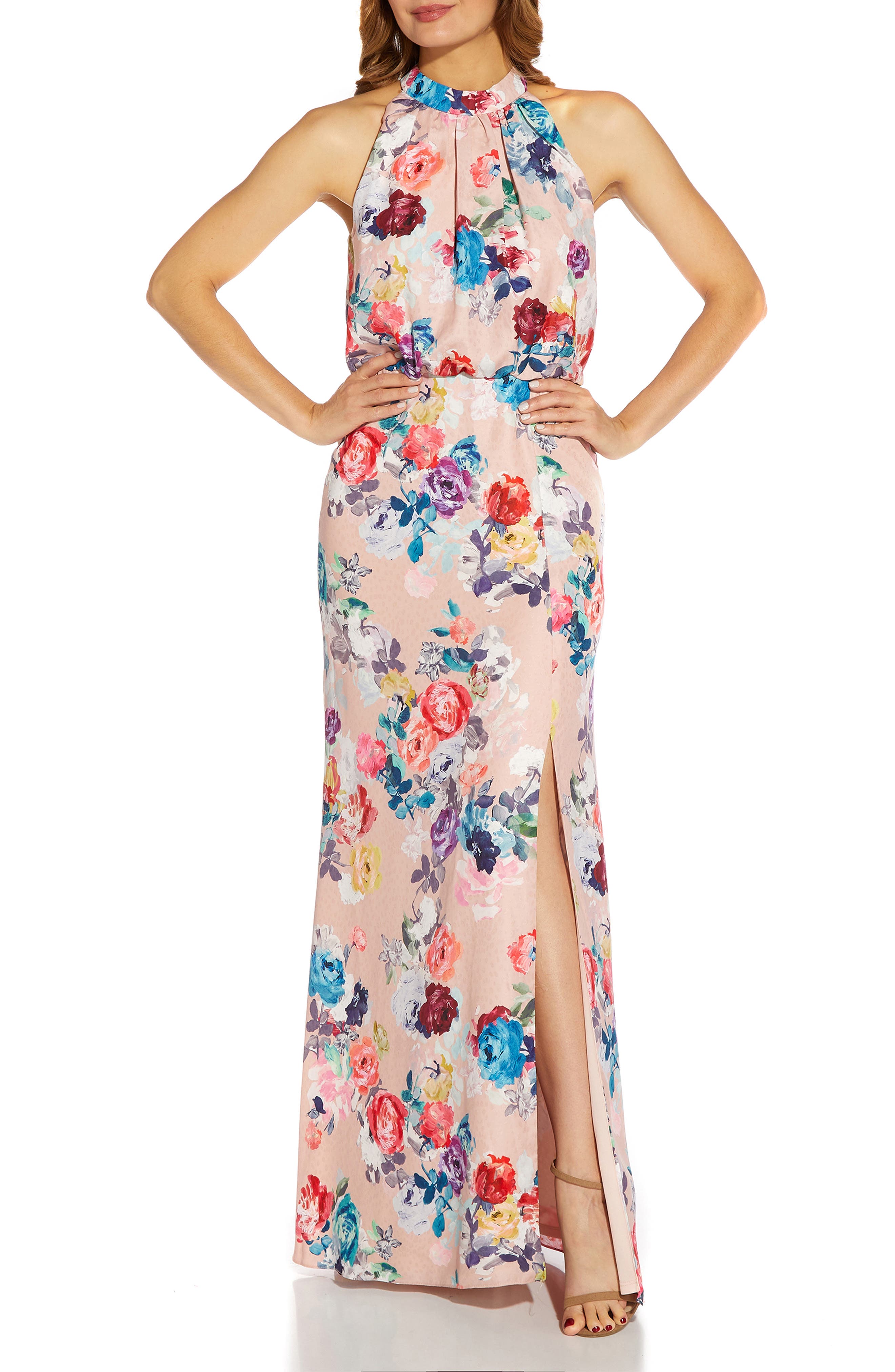 floral formal attire