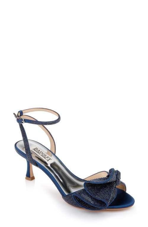 Badgley Mischka Collection Remi Sandal in Navy