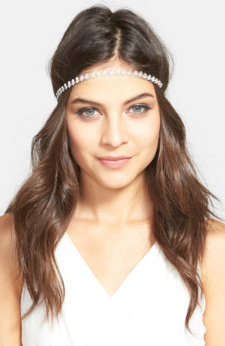 Nina Crystal Stretch Headband | Nordstrom