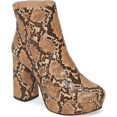 Steve Madden Grate Platform Boot, Brown