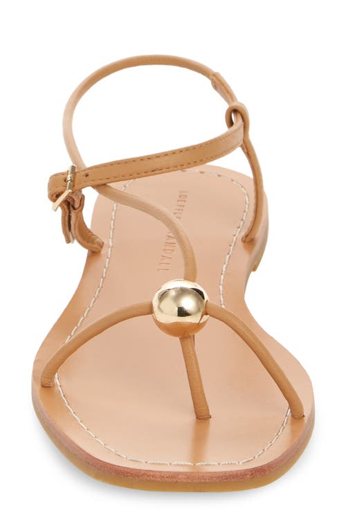 Loeffler Randall Lara Ankle Strap Sandal In Dune