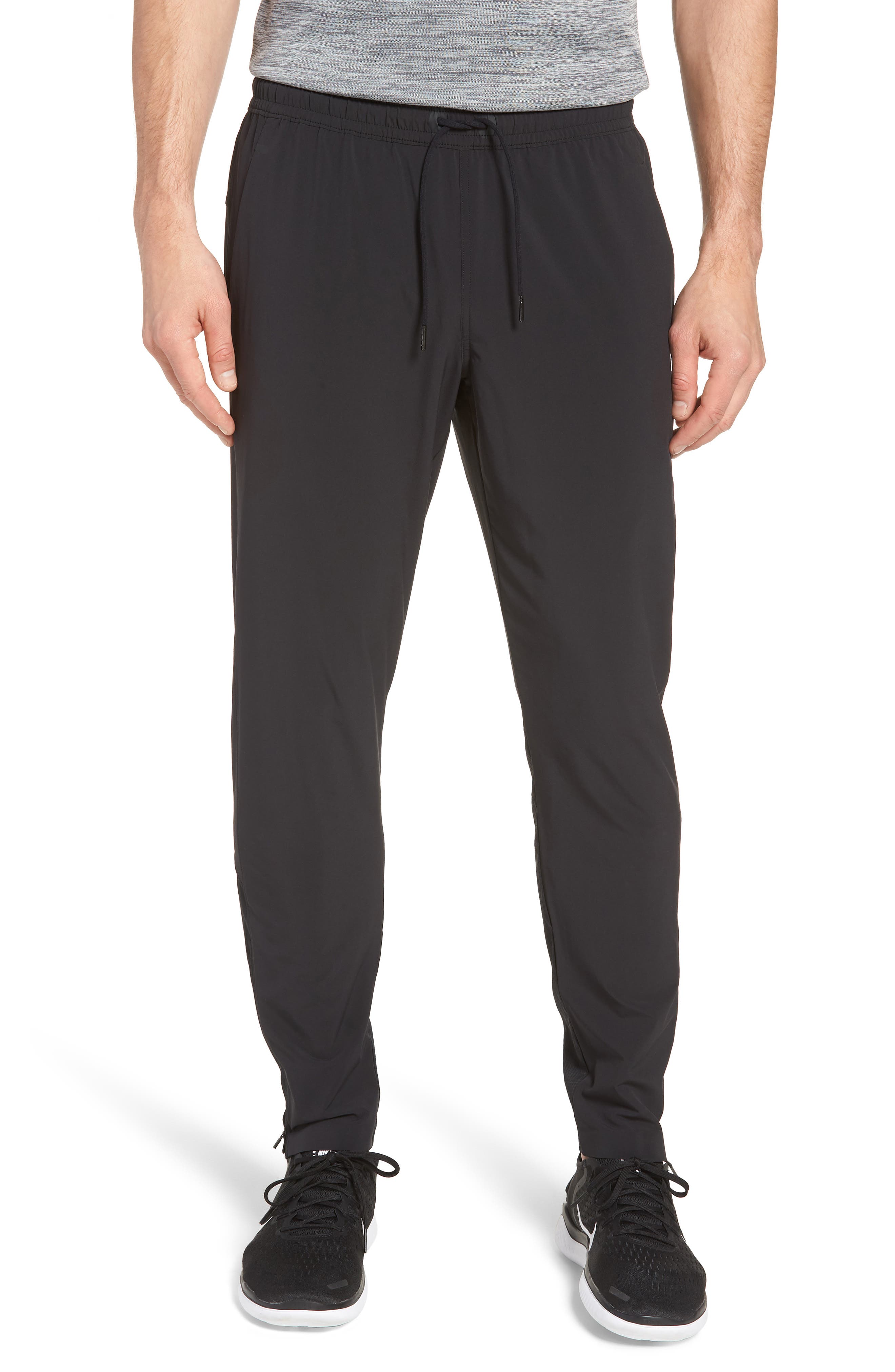 Zella Graphite Slim Fit Athletic Pants Nordstrom