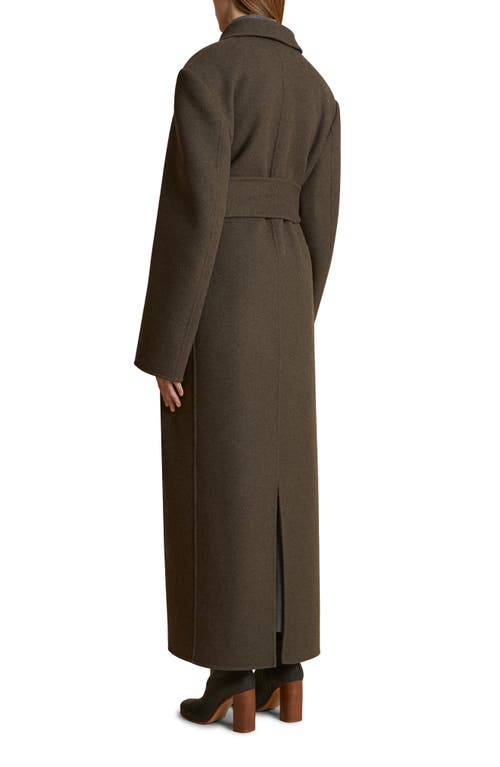 KHAITE KHAITE LEA OVERSIZE LONG WOOL COAT 