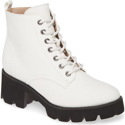 Bc Footwear Strength In Numbers Vegan Leather Bootie- White