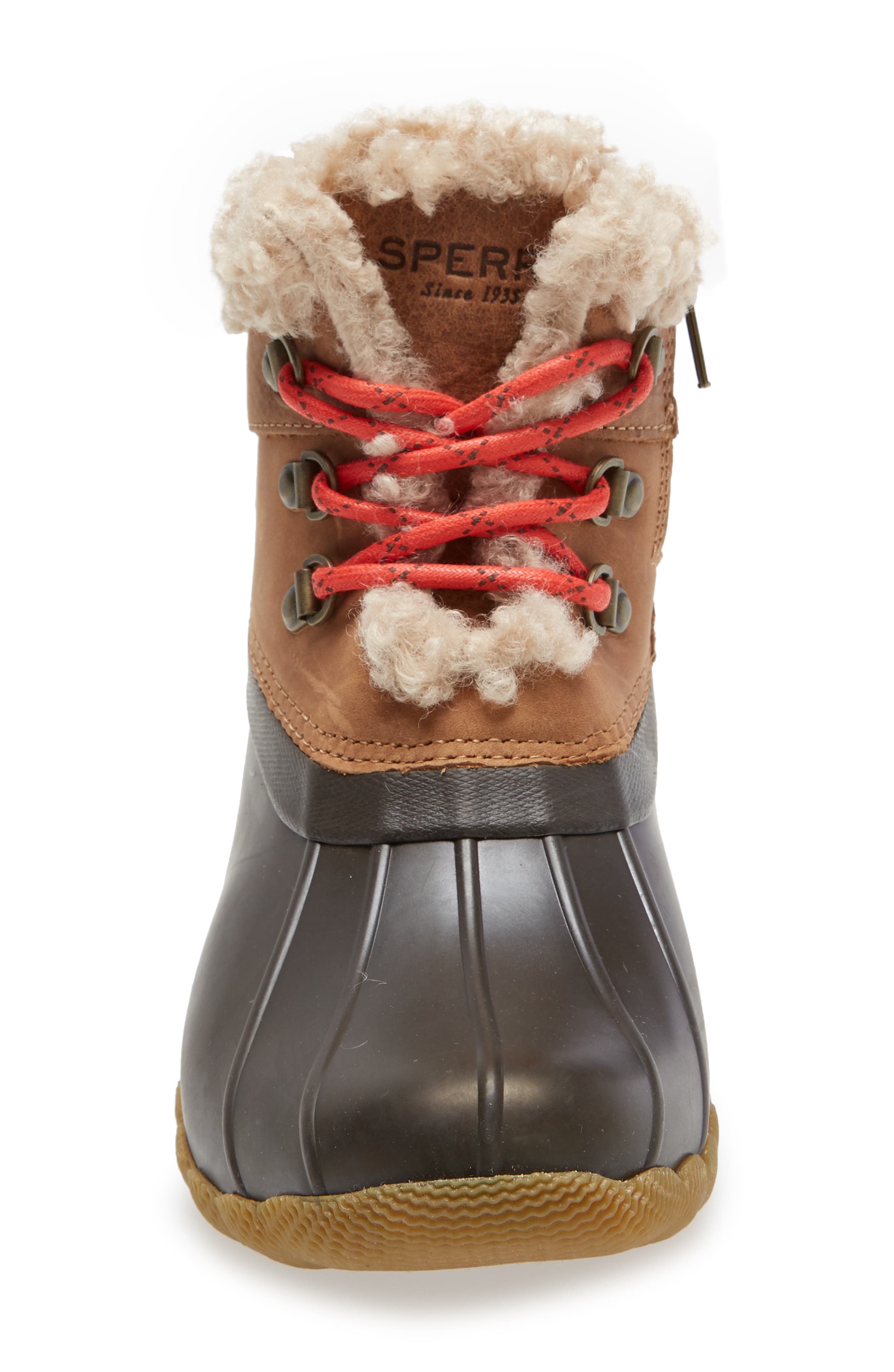 sperry diamond weave saltwater bootie