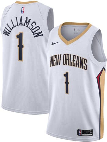 Lids Zion Williamson New Orleans Pelicans Nike 2021/22 City Edition Name &  Number T-Shirt - White