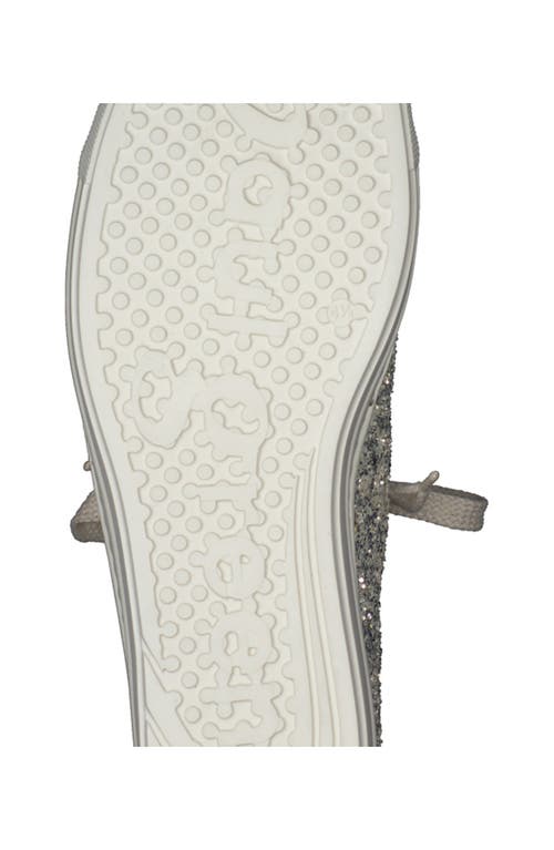 Paul Green Trend High Top Sneaker In Silver/pale Gold Biscuit