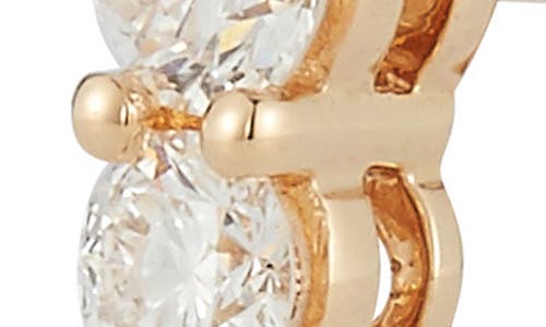 Dana Rebecca Designs Ava Bea Graduating Diamond Hoop Earrings In Yellow Gold/diamond
