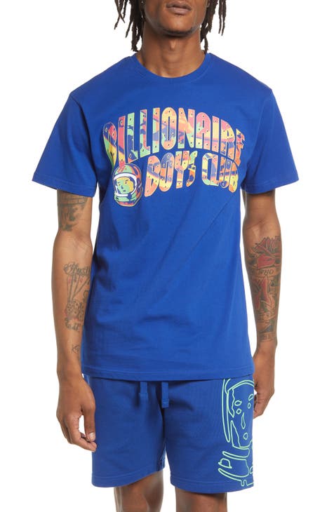 blue shirt graphic