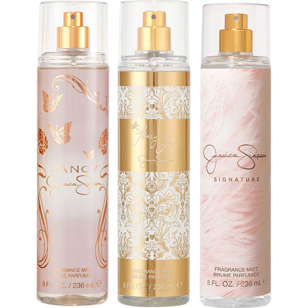 Jessica Simpson 3-piece Fragrance Body Mist Set In No Color