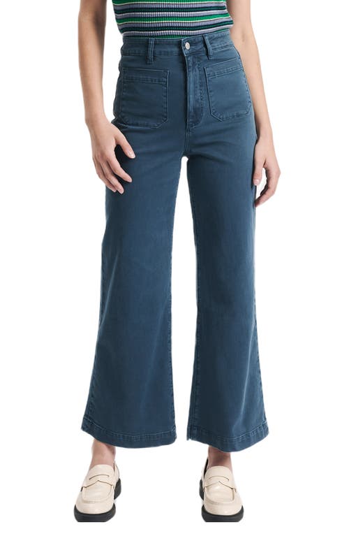 Rolla’s Rolla's Sailor Superhigh Waist Wide Leg Jeans in Petrol